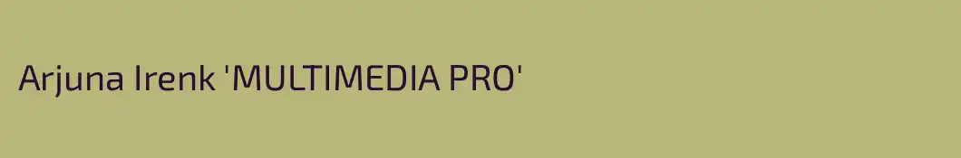 Arjuna Irenk 'MULTIMEDIA PRO'